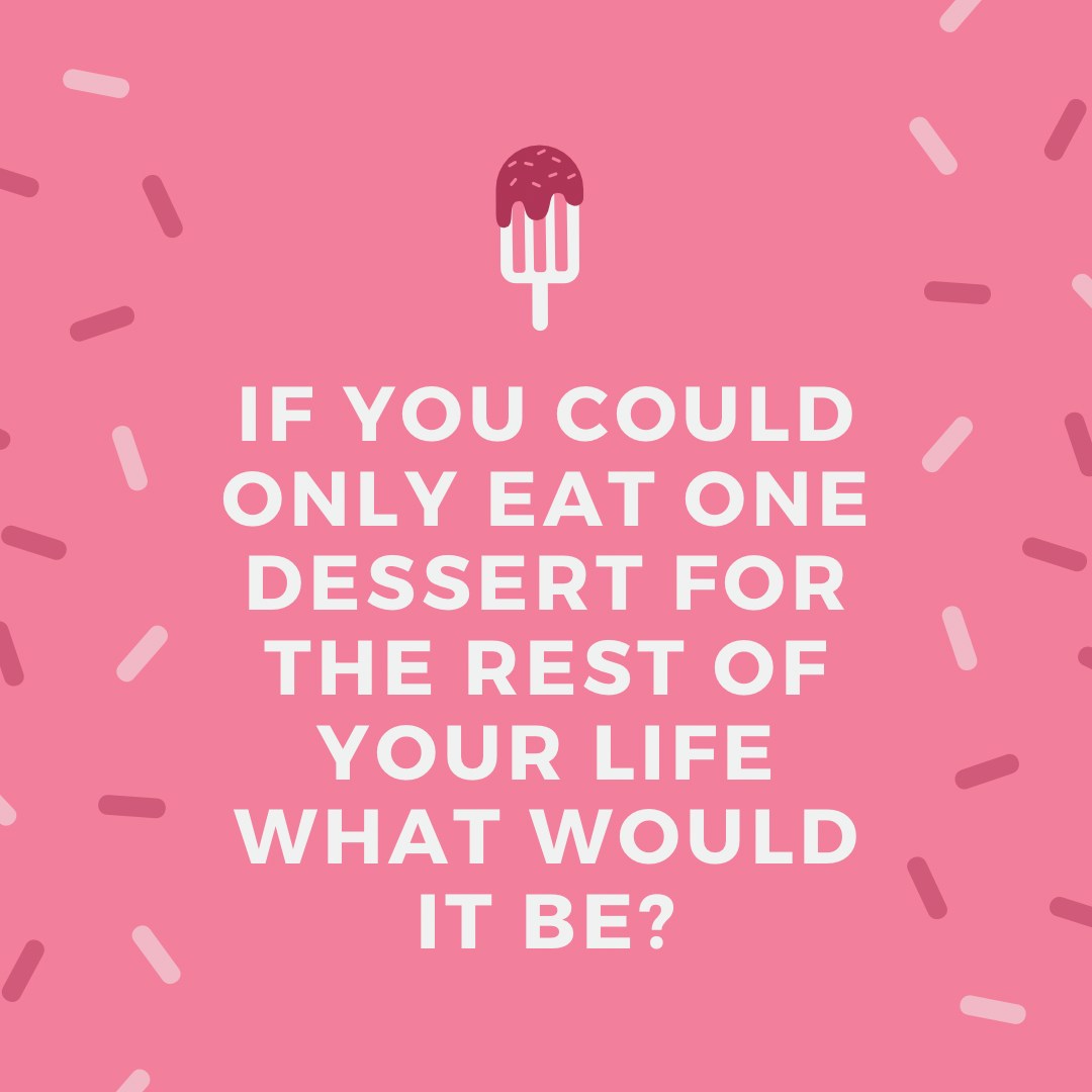 Happy National Dessert Day!